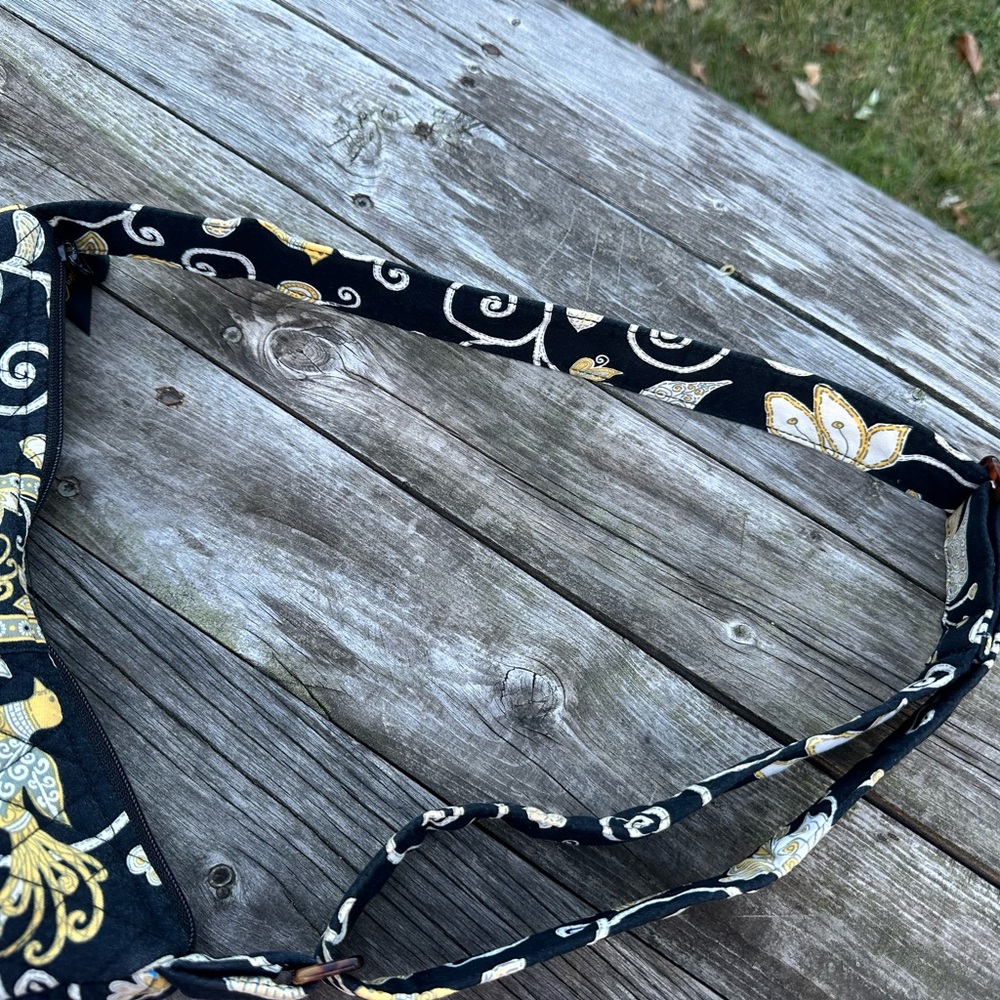Vera Bradley "Yellow Bird" Morgan Shoulder Bag - Retired Pattern - Picture 13 of 13